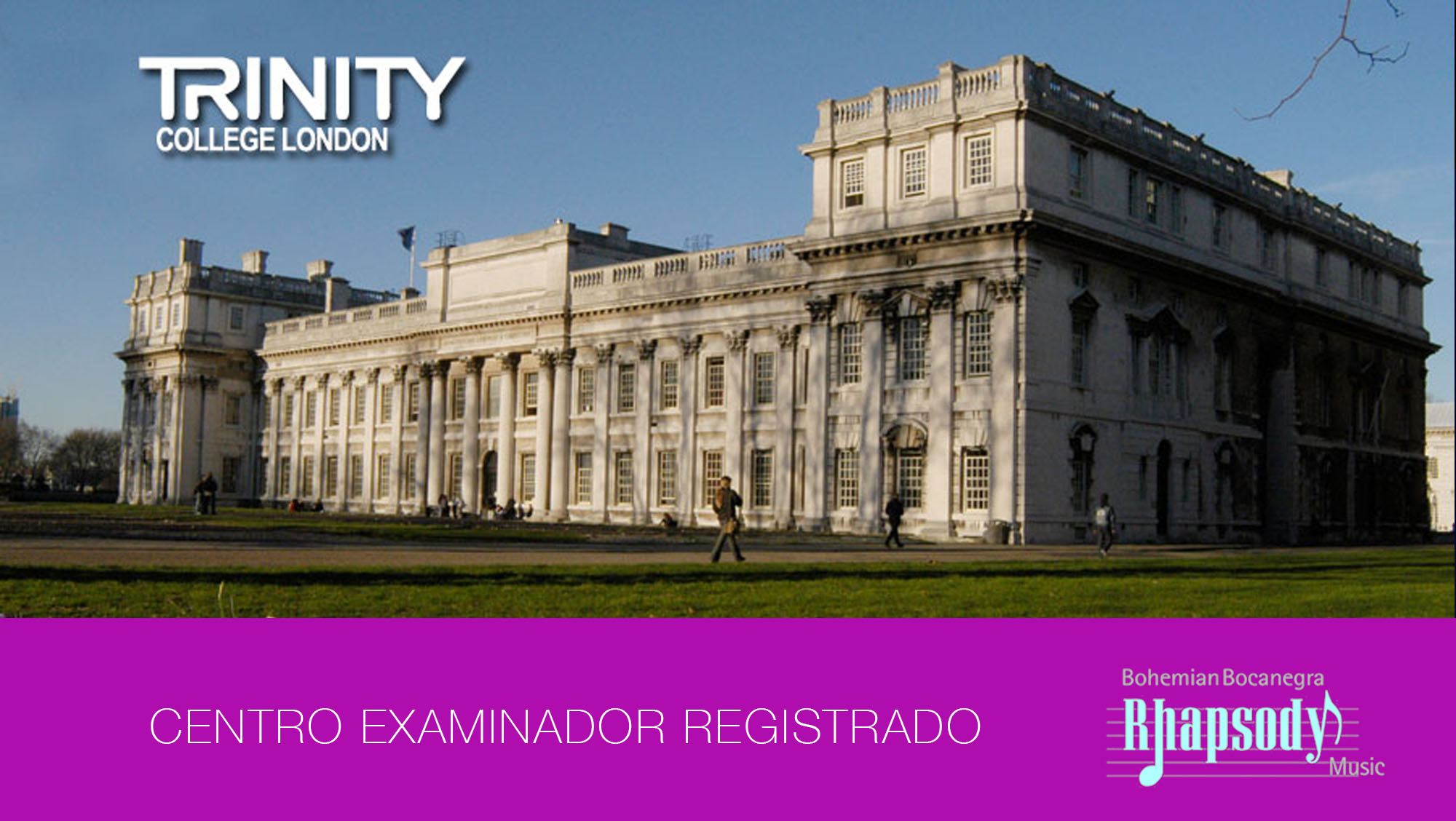 TRINITY College London en Madrid. CENTRO EXAMINADOR REGISTRADO BB